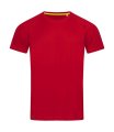 Heren Sportshirt Stedman ST8410 Crimson Red